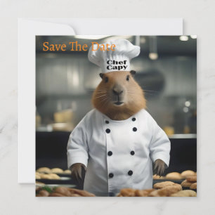 Bakvaardigheid: De Culinaire Capybara Save The Date