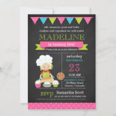 bakverjaardag | Taart versieren verjaardag Kaart (Voorkant)