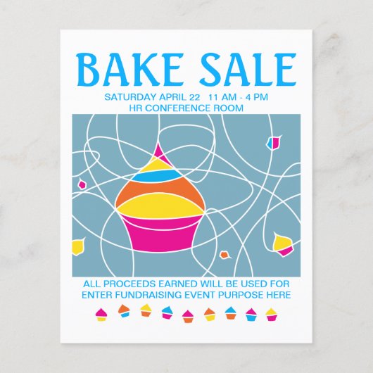 bakverkoop flyers (Achterkant)