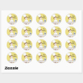Bakverkoop Ronde Sticker (Vel)