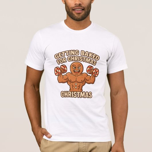 Bakwinst voor Kerstmis T-shirt (Voorkant)