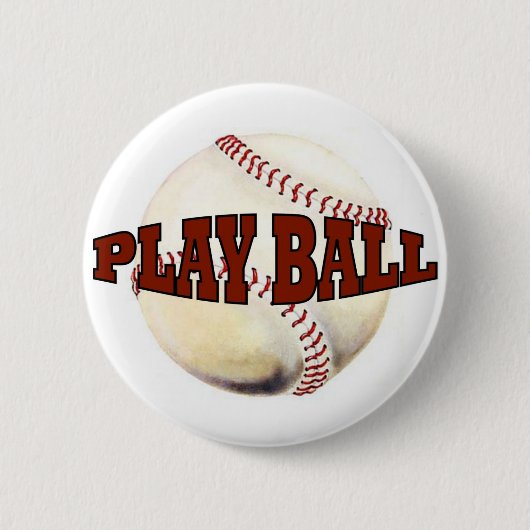 BAL 1 SPELEN RONDE BUTTON 5,7 CM (Voorkant)