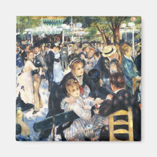 Bal bij de Moulin de la Galette-feest Renoir Magneet