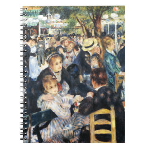 Bal bij de Moulin de la Galette-partij Renoir     Notitieboek