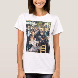 Bal bij de Moulin de la Galette-partij Renoir     T-shirt