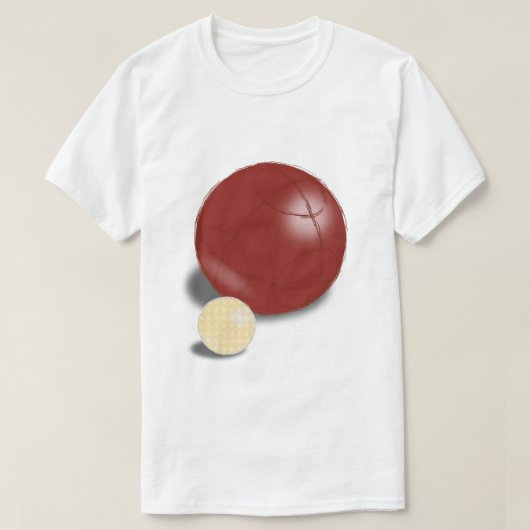 Bal Boccie Bowling T-shirt (Design voorkant)