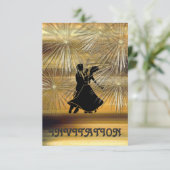 Bal Carnaval uitnodiging (Staand voorkant)