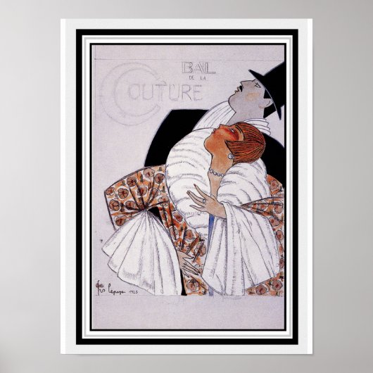 Bal De La Couture 12 x 16 Poster (Voorkant)