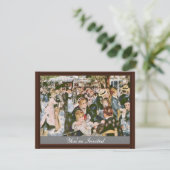 Bal du Moulin de la Galette door Pierre-auguste Kaart (Staand voorkant)