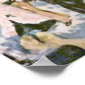 Bal du Moulin de la Galette door Pierre-auguste Poster (Hoek)