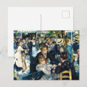 Bal Du Moulin De La Galette Pierre Auguste Renoir Briefkaart (Voorkant / Achterkant)