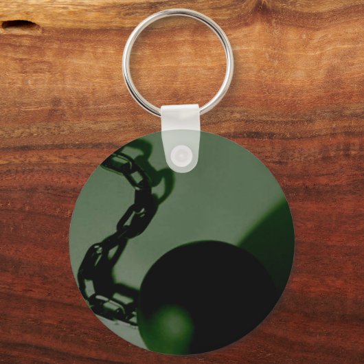 BAL EN CHAIN SLEUTELHANGER (Voorkant)