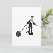 Bal En Ketting 2 Kaart (Staand voorkant)