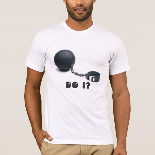 bal en ketting, of wel? t-shirt (Voorkant)