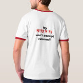 bal en ketting t-shirt (Achterkant volledig)