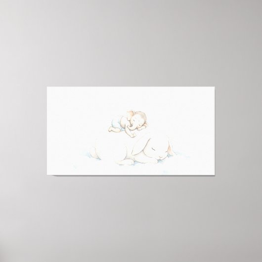 Bal Ganesha Canvas Afdruk (Voorkant)