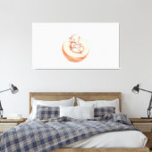 Bal Ganesha Canvas Afdruk (Insitu (Slaapkamer))