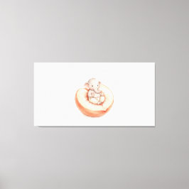 Bal Ganesha Canvas Afdruk