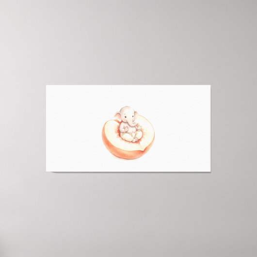 Bal Ganesha Canvas Afdruk (Voorkant)