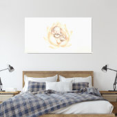 Bal Ganesha Canvas Afdruk (Insitu (Slaapkamer))