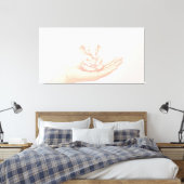 Bal Ganesha Canvas Afdruk (Insitu (Slaapkamer))
