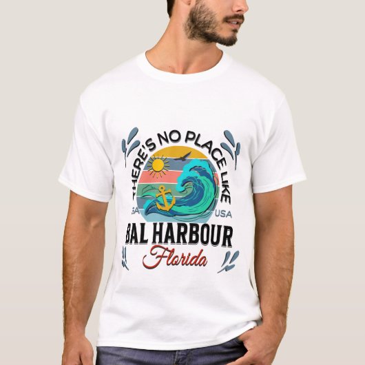 Bal Harbour, Florida T-shirt (Voorkant)
