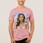 BAL HARBOUR - FLORIDA Tri-Blend SHIRT (Voorkant)