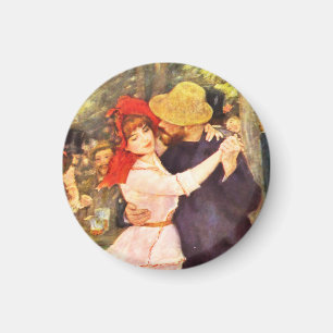 Bal in de Moulin de la Galett Auguste Renoir Magneet