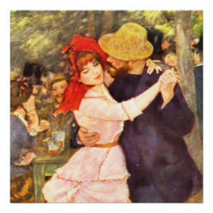 Bal in de Moulin de la Galett Auguste Renoir Perfect Poster