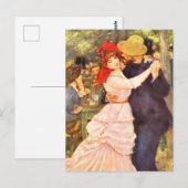 Bal in de Moulin de la Galette Auguste Renoir Briefkaart (Voorkant / Achterkant)