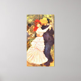 Bal in de Moulin de la Galette Auguste Renoir Canvas Afdruk