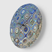 Bal Kleur Illusie Regenboog Blauw Groen Goud Grote Klok (Hoek)