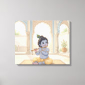 Bal Krishna Canvas Afdruk (Voorkant)