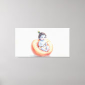 Bal Krishna Canvas Afdruk (Voorkant)