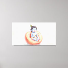 Bal Krishna Canvas Afdruk