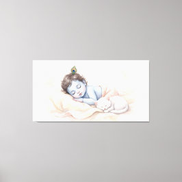 Bal Krishna Canvas Afdruk