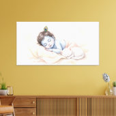 Bal Krishna Canvas Afdruk (Insitu (Woonkamer))