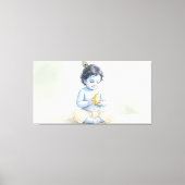 Bal Krishna Canvas Afdruk (Voorkant)