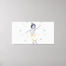 Bal Krishna Canvas Afdruk