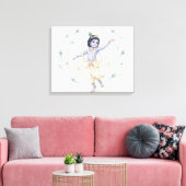 Bal Krishna Canvas Afdruk (Insitu (Woonkamer))