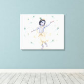 Bal Krishna Canvas Afdruk (Insitu (Houten vloer))