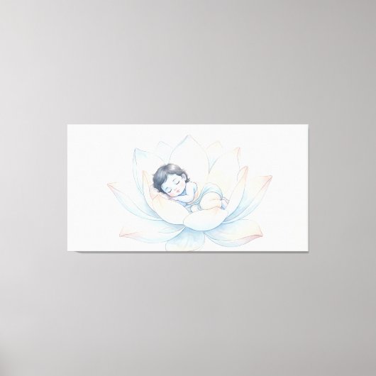 Bal Krishna Canvas Afdruk (Voorkant)