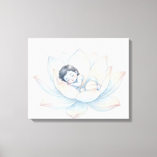 Bal Krishna Canvas Afdruk (Voorkant)