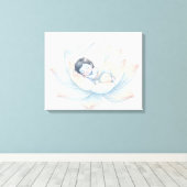 Bal Krishna Canvas Afdruk (Insitu (Houten vloer))