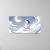 Bal Krishna Canvas Afdruk (Voorkant)