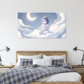 Bal Krishna Canvas Afdruk (Insitu (Slaapkamer))