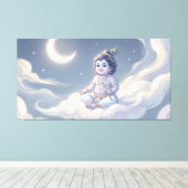 Bal Krishna Canvas Afdruk (Insitu (Houten vloer))
