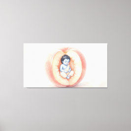 Bal Krishna Canvas Afdruk