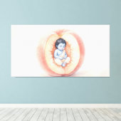 Bal Krishna Canvas Afdruk (Insitu (Houten vloer))
