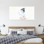Bal Krishna Canvas Afdruk (Insitu (Slaapkamer))